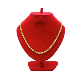 Koningsketting blokmodel 18 K