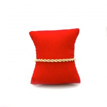 Rope bracelet 18 karaat 19 cm 3.76 gram 3.6mm