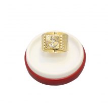 Ring 18 karaat met anker