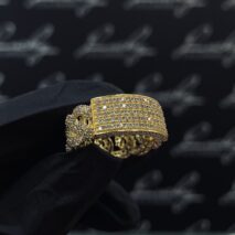 Cuban ring met zirkonia's