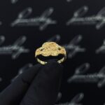 Mattenklopper ring medium 14K