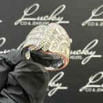 Zilveren ring met zirkonia